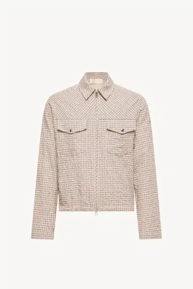 Moncler Micro Madras Flannel Shirt Jacket | Thumbnail 2 Moncler Micro Madras Flannel Shirt Jacket | Thumbnail 2