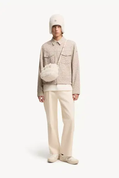 Moncler Micro Madras Flannel Shirt Jacket | Thumbnail 3 Moncler Micro Madras Flannel Shirt Jacket | Thumbnail 3