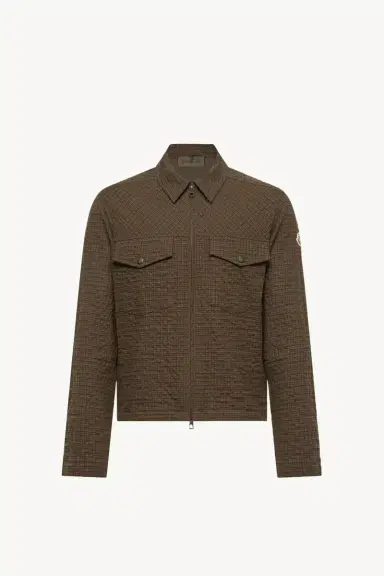 Moncler Micro Madras Flannel Shirt Jacket | Thumbnail 2 Moncler Micro Madras Flannel Shirt Jacket | Thumbnail 2