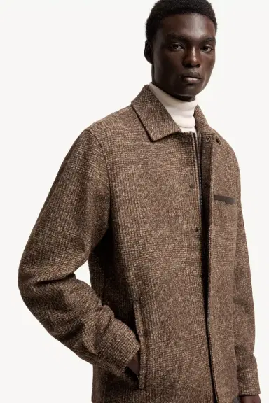 Moncler Check Jersey Shirt Jacket | Thumbnail 7 Moncler Check Jersey Shirt Jacket | Thumbnail 7