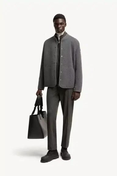 Moncler Wool Shirt Jacket | Thumbnail 3 Moncler Wool Shirt Jacket | Thumbnail 3