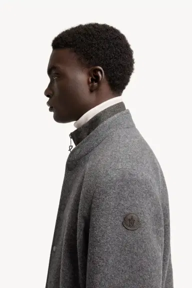 Moncler Wool Shirt Jacket | Thumbnail 4 Moncler Wool Shirt Jacket | Thumbnail 4