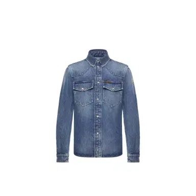 Moncler Denim Shirt Jacket | Thumbnail 1 Moncler Denim Shirt Jacket | Thumbnail 1