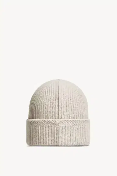 Moncler Cashmere Blend Logo Beanie | Thumbnail 5 Moncler Cashmere Blend Logo Beanie | Thumbnail 5