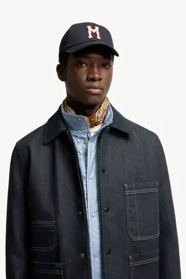 Moncler Cotton Gabardine Baseball Cap | Thumbnail 3 Moncler Cotton Gabardine Baseball Cap | Thumbnail 3