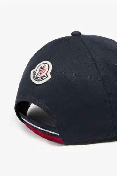 Moncler Cotton Gabardine Baseball Cap | Thumbnail 5 Moncler Cotton Gabardine Baseball Cap | Thumbnail 5