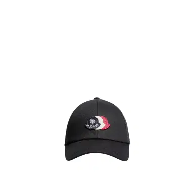 Moncler Cotton Gabardine Baseball Cap | Thumbnail 1 Moncler Cotton Gabardine Baseball Cap | Thumbnail 1