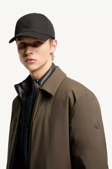 Moncler Cotton Gabardine Baseball Cap | Thumbnail 3 Moncler Cotton Gabardine Baseball Cap | Thumbnail 3