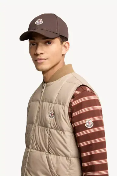 Moncler Cotton Gabardine Baseball Cap | Thumbnail 3 Moncler Cotton Gabardine Baseball Cap | Thumbnail 3