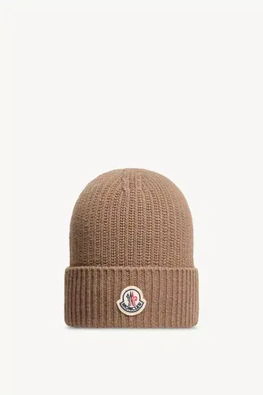 Moncler Tricot Wool Blend Beanie | Thumbnail 2 Moncler Tricot Wool Blend Beanie | Thumbnail 2