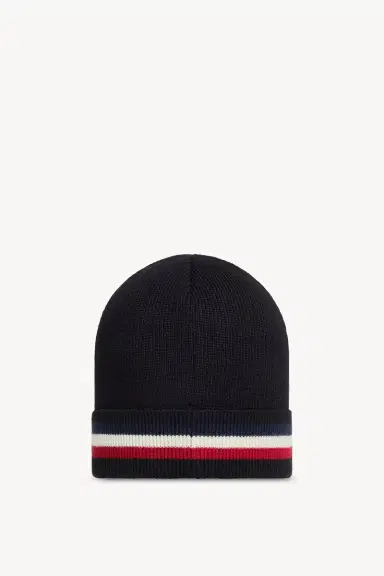 Moncler Tricolor Wool Beanie | Thumbnail 5 Moncler Tricolor Wool Beanie | Thumbnail 5