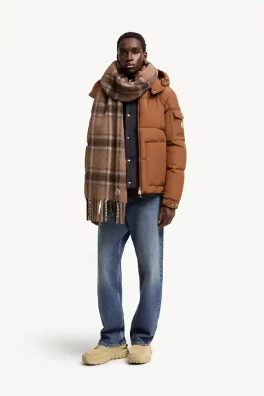 Moncler Alpaca Blend Scarf | Thumbnail 3 Moncler Alpaca Blend Scarf | Thumbnail 3