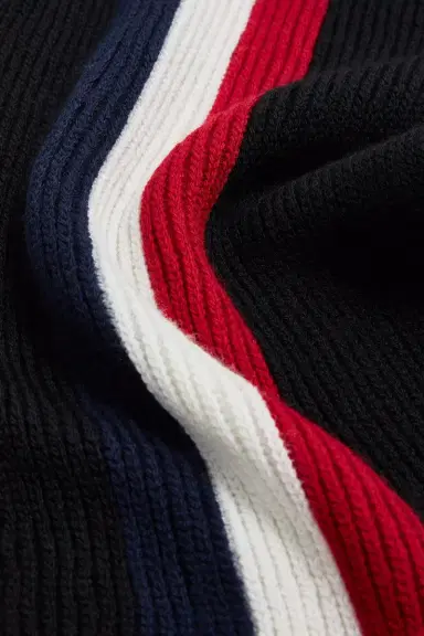 Moncler Tricolor Wool Scarf | Thumbnail 5 Moncler Tricolor Wool Scarf | Thumbnail 5