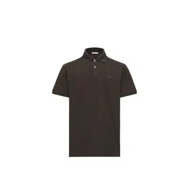 Moncler Logo Patch Cotton Piquet Polo Shirt | Thumbnail 1 Moncler Logo Patch Cotton Piquet Polo Shirt | Thumbnail 1