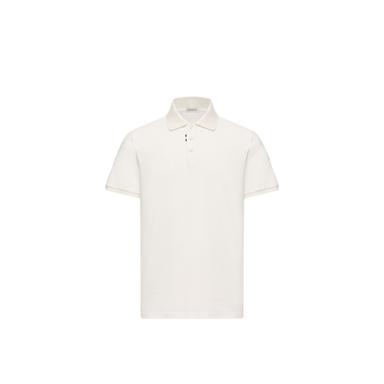 Moncler Logo Cotton Piquet Polo Shirt | Thumbnail 1 Moncler Logo Cotton Piquet Polo Shirt | Thumbnail 1