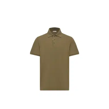 Moncler Logo Cotton Piquet Polo Shirt | Thumbnail 1 Moncler Logo Cotton Piquet Polo Shirt | Thumbnail 1