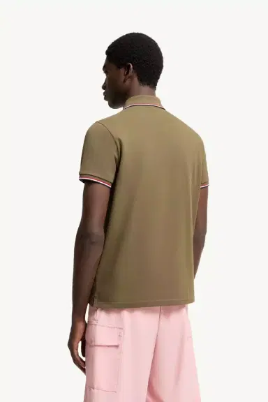 Moncler Tricolor-trimmed Cotton Piquet Polo Shirt | Thumbnail 6 Moncler Tricolor-trimmed Cotton Piquet Polo Shirt | Thumbnail 6