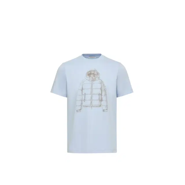 Down Jacket Print Cotton T-shirt Down Jacket Print Cotton T-shirt