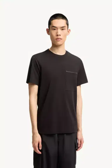 Moncler Cotton Jersey T-shirt With Chest Pocket | Thumbnail 4 Moncler Cotton Jersey T-shirt With Chest Pocket | Thumbnail 4