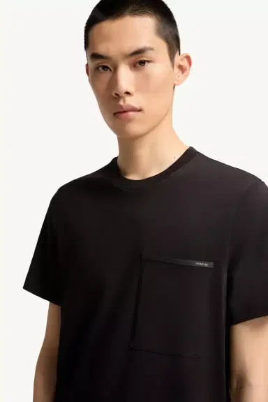 Moncler Cotton Jersey T-shirt With Chest Pocket | Thumbnail 6 Moncler Cotton Jersey T-shirt With Chest Pocket | Thumbnail 6