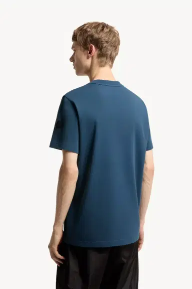 Moncler Logo Cotton T-shirt | Thumbnail 6 Moncler Logo Cotton T-shirt | Thumbnail 6