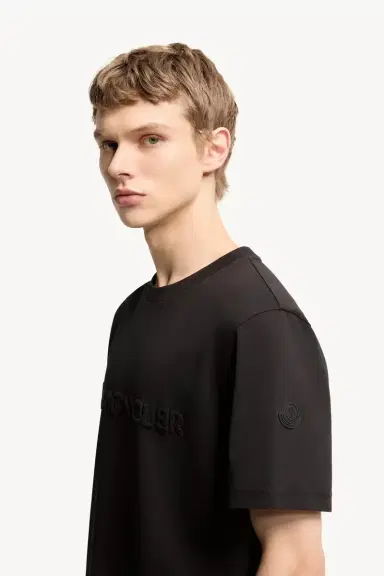 Moncler Logo Cotton T-shirt | Thumbnail 4 Moncler Logo Cotton T-shirt | Thumbnail 4