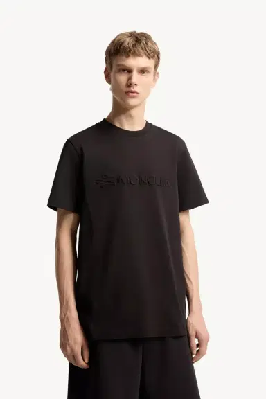 Moncler Logo Cotton T-shirt | Thumbnail 5 Moncler Logo Cotton T-shirt | Thumbnail 5
