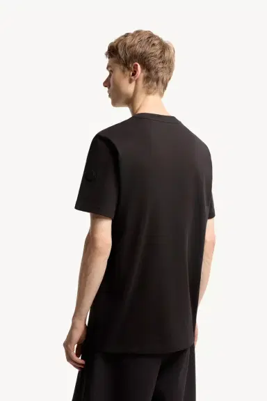 Moncler Logo Cotton T-shirt | Thumbnail 6 Moncler Logo Cotton T-shirt | Thumbnail 6