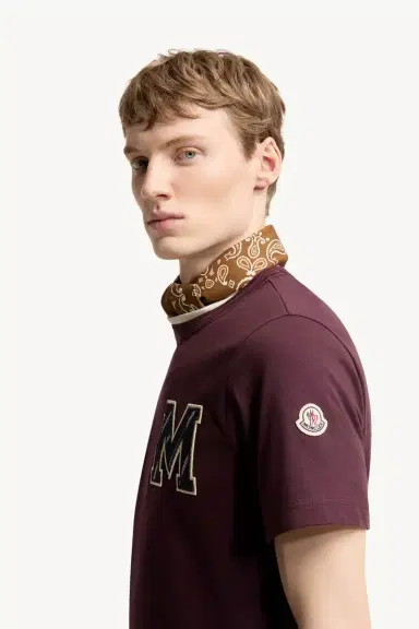 Moncler Cotton Jersey Monogram T-shirt | Thumbnail 4 Moncler Cotton Jersey Monogram T-shirt | Thumbnail 4