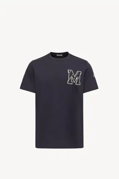 Moncler Cotton Jersey Monogram T-shirt | Thumbnail 2 Moncler Cotton Jersey Monogram T-shirt | Thumbnail 2