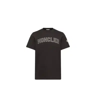 Moncler Logo Cotton T-shirt | Thumbnail 1 Moncler Logo Cotton T-shirt | Thumbnail 1