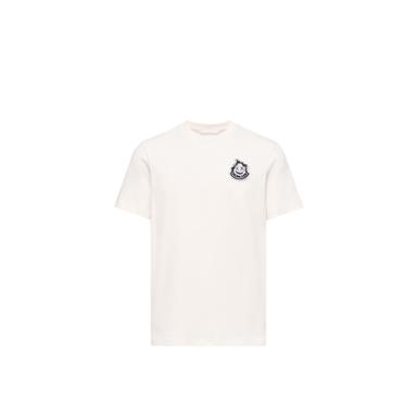 Moncler Logo Cotton T-shirt | Thumbnail 1 Moncler Logo Cotton T-shirt | Thumbnail 1