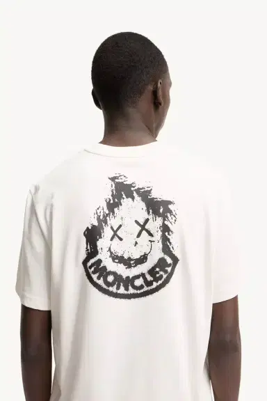 Moncler Logo Cotton T-shirt | Thumbnail 6 Moncler Logo Cotton T-shirt | Thumbnail 6