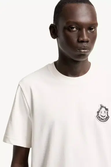 Moncler Logo Cotton T-shirt | Thumbnail 7 Moncler Logo Cotton T-shirt | Thumbnail 7