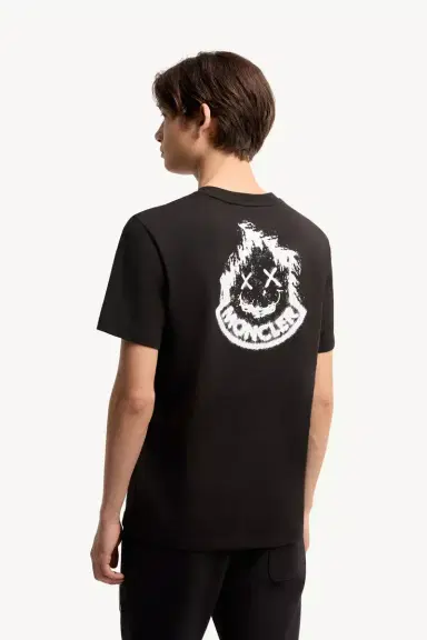 Moncler Logo Cotton T-shirt | Thumbnail 5 Moncler Logo Cotton T-shirt | Thumbnail 5