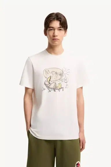 Moncler Monduck Cotton T-shirt | Thumbnail 5 Moncler Monduck Cotton T-shirt | Thumbnail 5