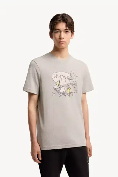 Moncler Monduck Cotton T-shirt | Thumbnail 5 Moncler Monduck Cotton T-shirt | Thumbnail 5