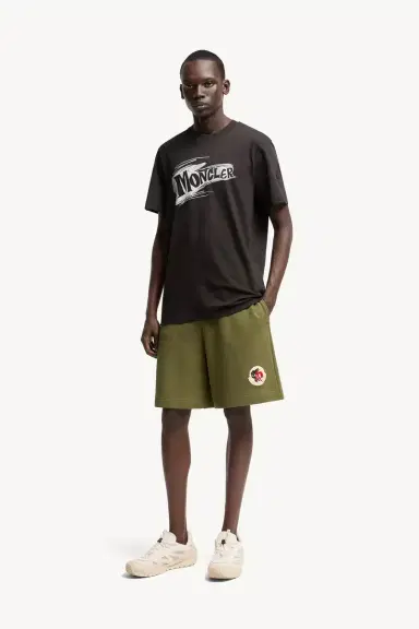 Moncler Sketch Logo Cotton T-shirt | Thumbnail 3 Moncler Sketch Logo Cotton T-shirt | Thumbnail 3