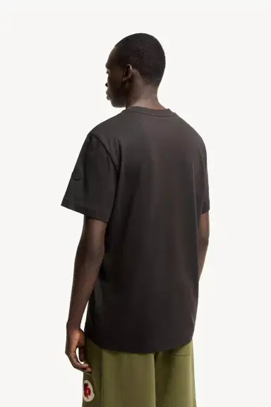 Moncler Sketch Logo Cotton T-shirt | Thumbnail 6 Moncler Sketch Logo Cotton T-shirt | Thumbnail 6