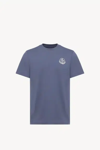 Moncler Cotton Jersey Logo Patch T-shirt | Thumbnail 2 Moncler Cotton Jersey Logo Patch T-shirt | Thumbnail 2