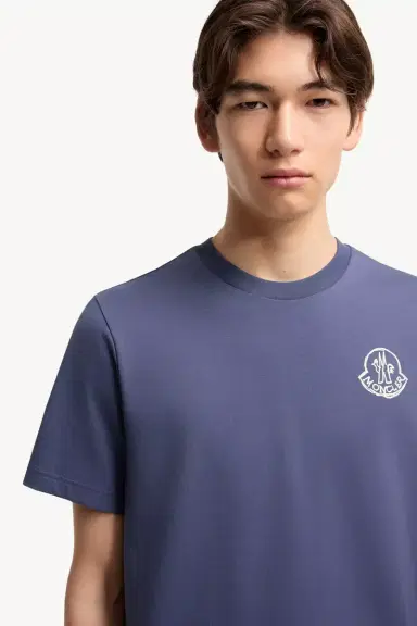 Moncler Cotton Jersey Logo Patch T-shirt | Thumbnail 7 Moncler Cotton Jersey Logo Patch T-shirt | Thumbnail 7