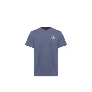Moncler Cotton Jersey Logo Patch T-shirt | Thumbnail 1 Moncler Cotton Jersey Logo Patch T-shirt | Thumbnail 1