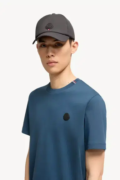 Moncler Logo Cotton T-shirt | Thumbnail 4 Moncler Logo Cotton T-shirt | Thumbnail 4