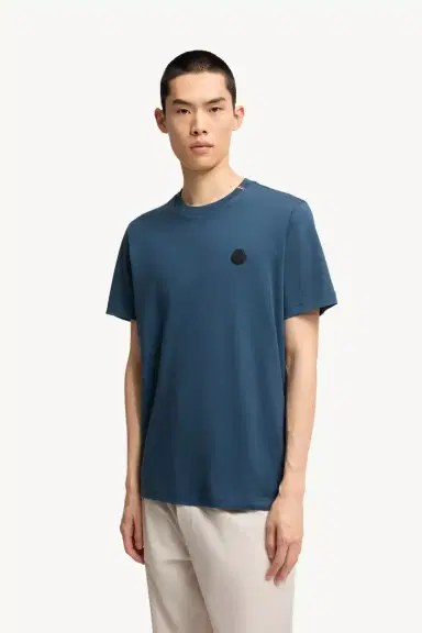 Moncler Logo Cotton T-shirt | Thumbnail 5 Moncler Logo Cotton T-shirt | Thumbnail 5