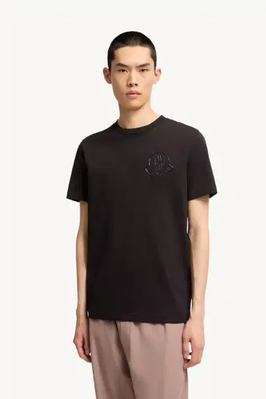 Moncler Three-dimensional Logo Cotton T-shirt | Thumbnail 5 Moncler Three-dimensional Logo Cotton T-shirt | Thumbnail 5