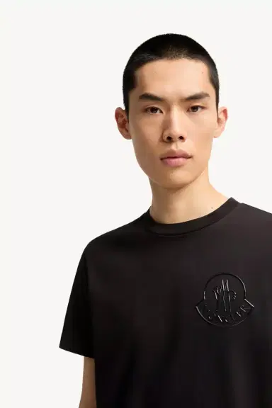 Moncler Three-dimensional Logo Cotton T-shirt | Thumbnail 7 Moncler Three-dimensional Logo Cotton T-shirt | Thumbnail 7