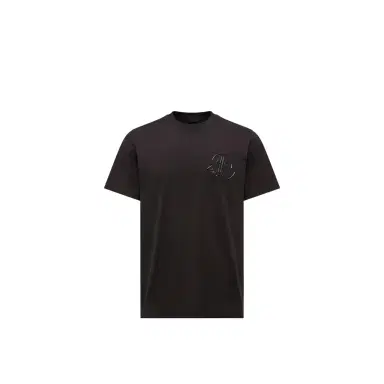 Moncler Three-dimensional Logo Cotton T-shirt | Thumbnail 1 Moncler Three-dimensional Logo Cotton T-shirt | Thumbnail 1