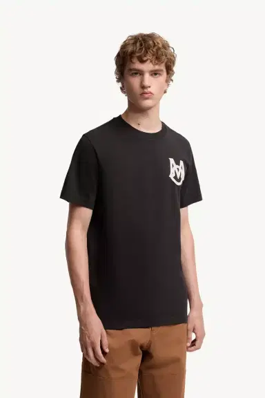 Moncler Monogram Cotton T-shirt | Thumbnail 5 Moncler Monogram Cotton T-shirt | Thumbnail 5