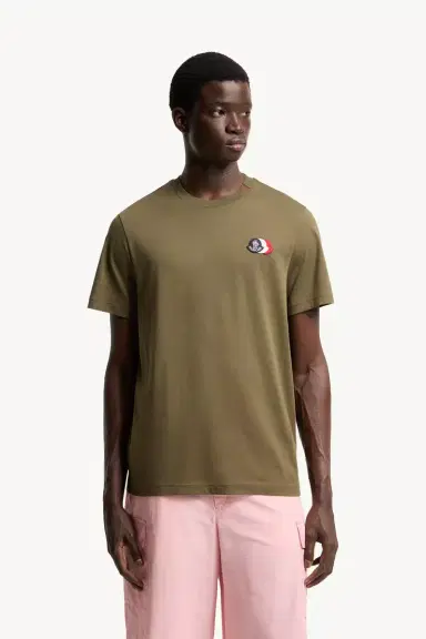 Moncler Logo Cotton T-shirt | Thumbnail 5 Moncler Logo Cotton T-shirt | Thumbnail 5