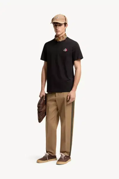 Moncler Logo Cotton T-shirt | Thumbnail 2 Moncler Logo Cotton T-shirt | Thumbnail 2